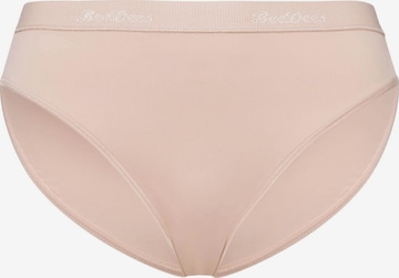 BeeDees Panty 'Slip Microfun Tai mit Elastikbund' in Beige: front