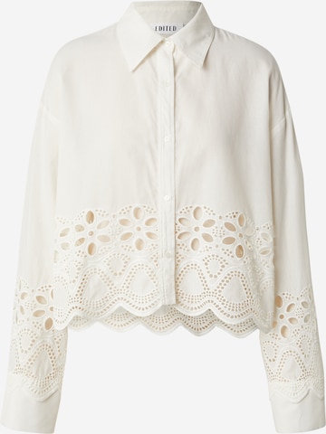 Camicia da donna 'Sophia' di EDITED in bianco: frontale