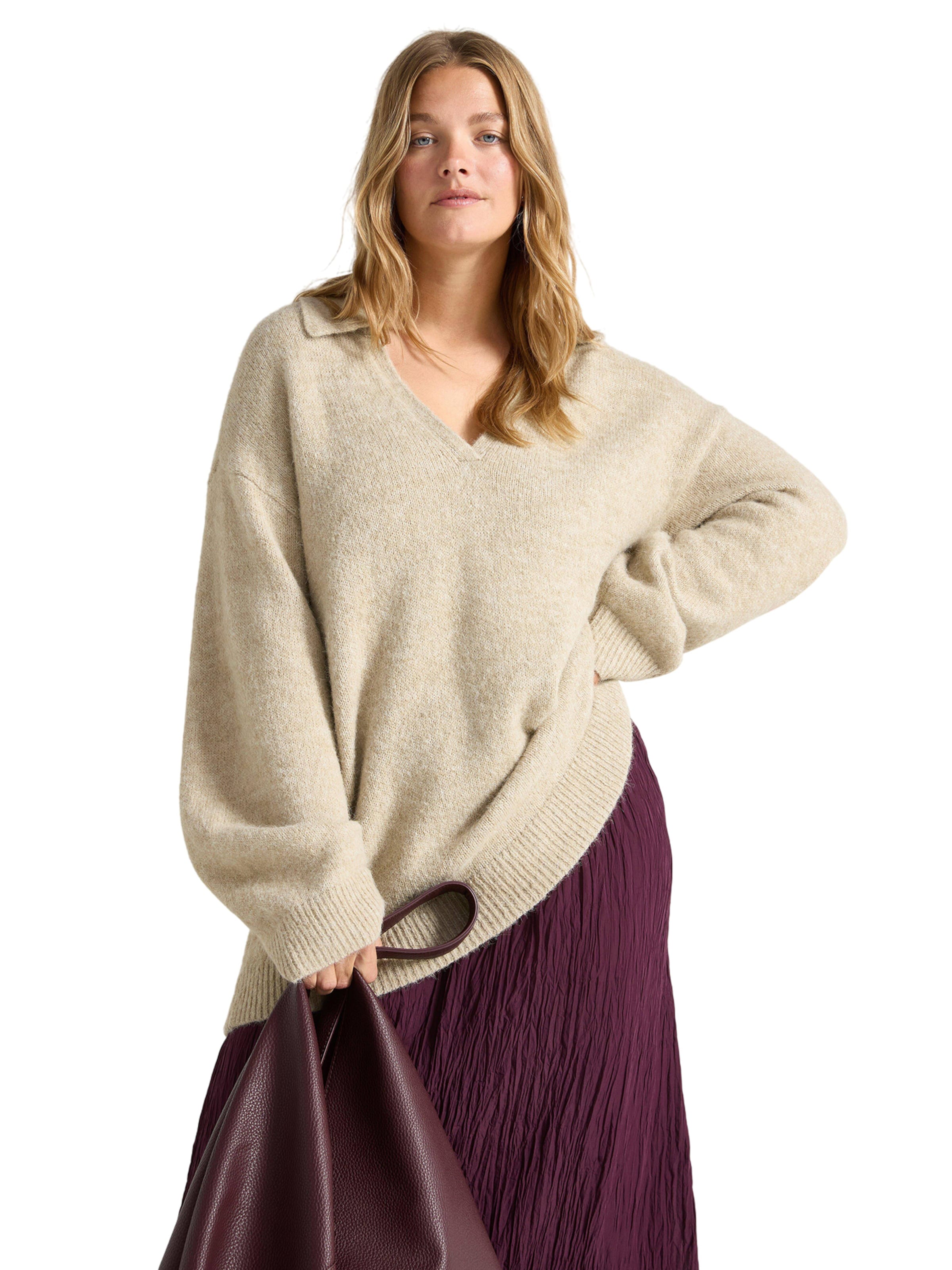 Lindex Sweater 'Ada' in Green: front