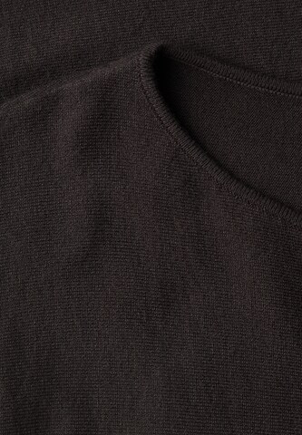 STREET ONE Dolman Pullover mit Boat Neck in Braun