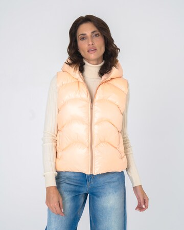 FRESHLIONS Bodywarmer 'Laura' in Beige: voorkant