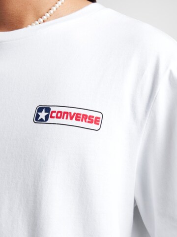 CONVERSE Shirt 'Converse Con T-shirt M Con Box Star Tee' in White