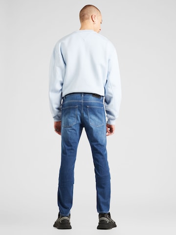 Coupe slim Jean 'Delaware' BOSS Black en bleu