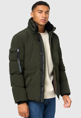 Veste d’hiver 'Halvaar' STONE HARBOUR en vert