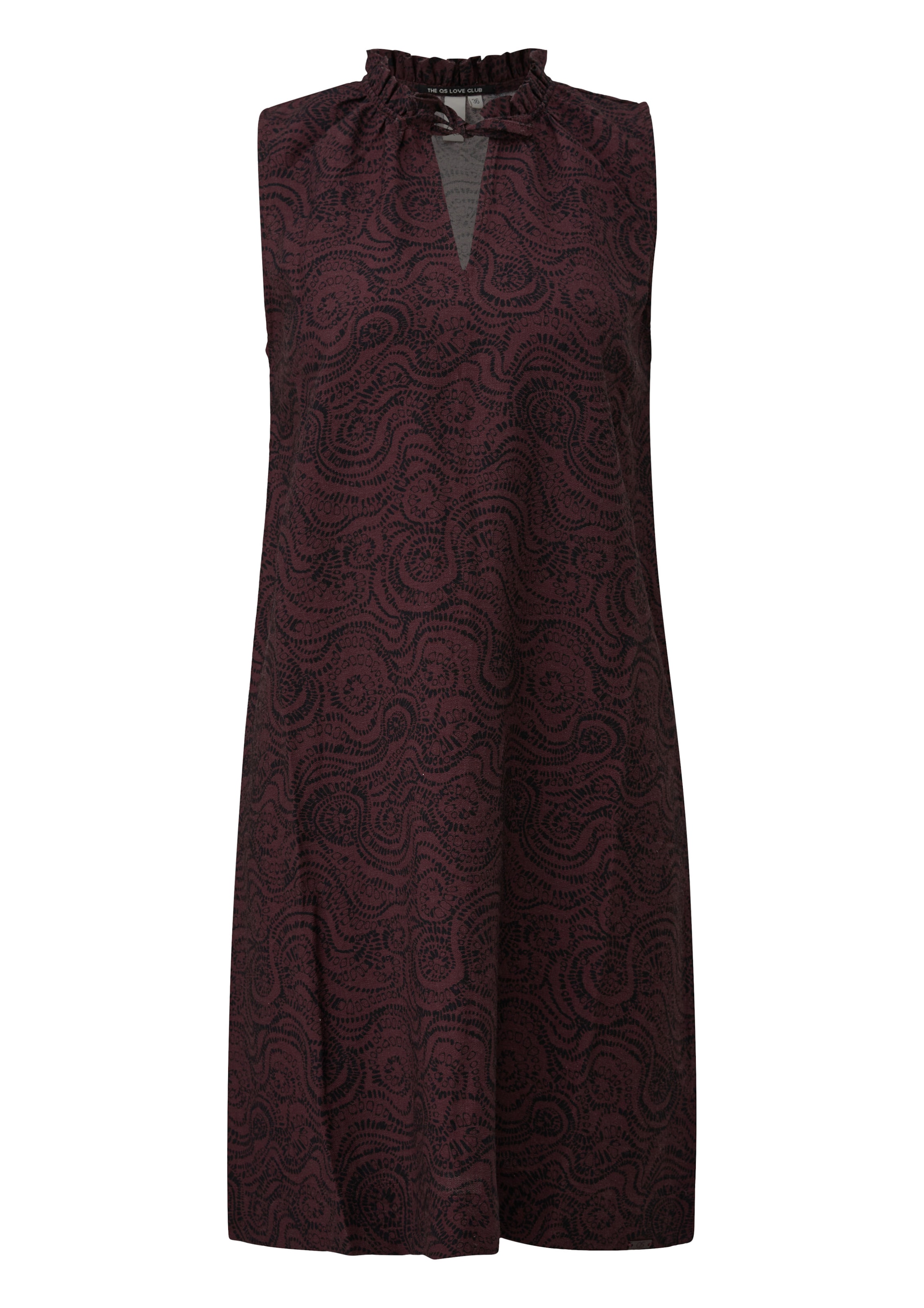 QS Jurk in Lila: voorkant