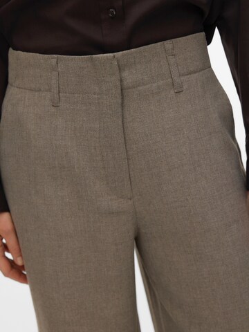 VERO MODA Wide leg Broek 'VMBESTIE' in Grijs