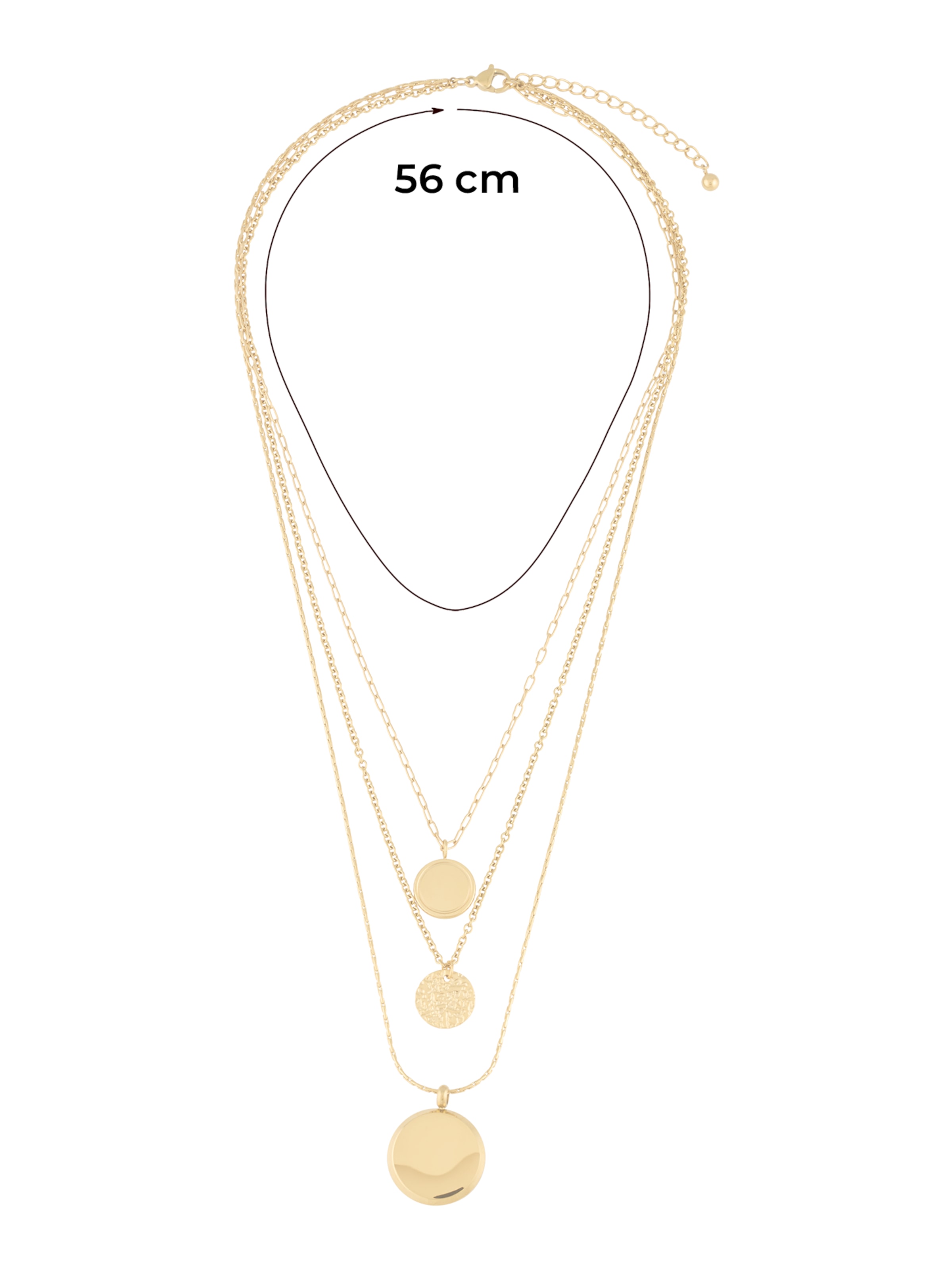 ABOUT YOU Necklace in Gold