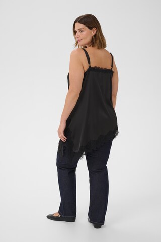 Haut 'Miana' KAFFE CURVE en noir