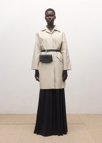 MANGO Mantel 'Lab' in Grau: Vorderseite