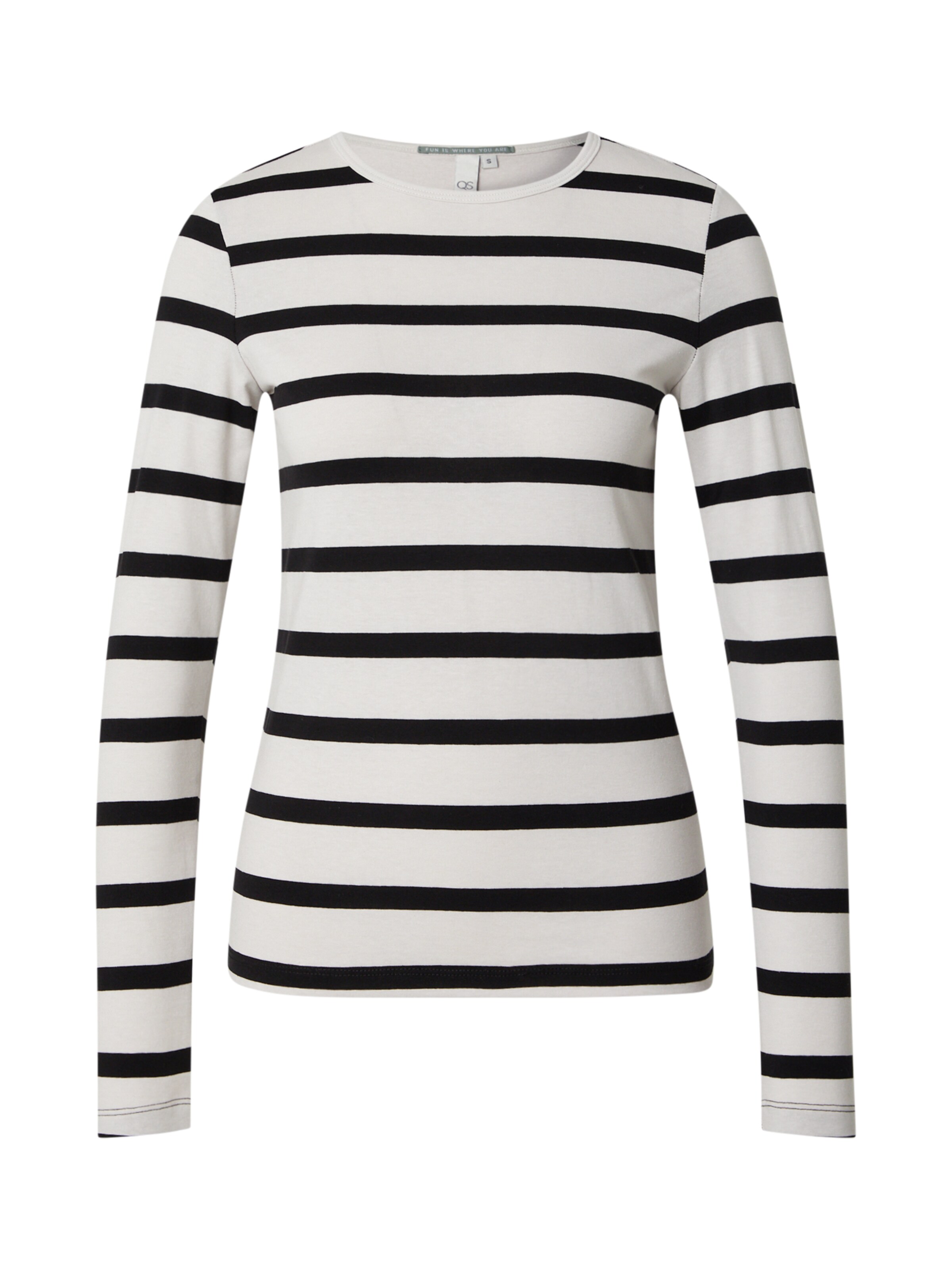 QS Shirts i sort: forside