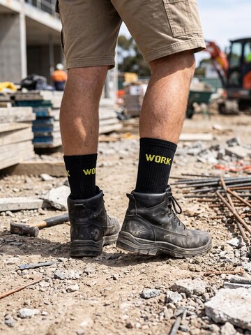 sockenkauf24 Socks 'WORK Socken' in Black