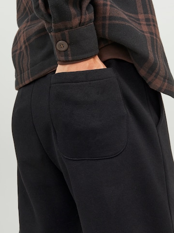 JACK & JONES Tapered Pants 'JPSTGordon JJBradley' in Black