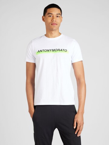 T-Shirt ANTONY MORATO en blanc : devant