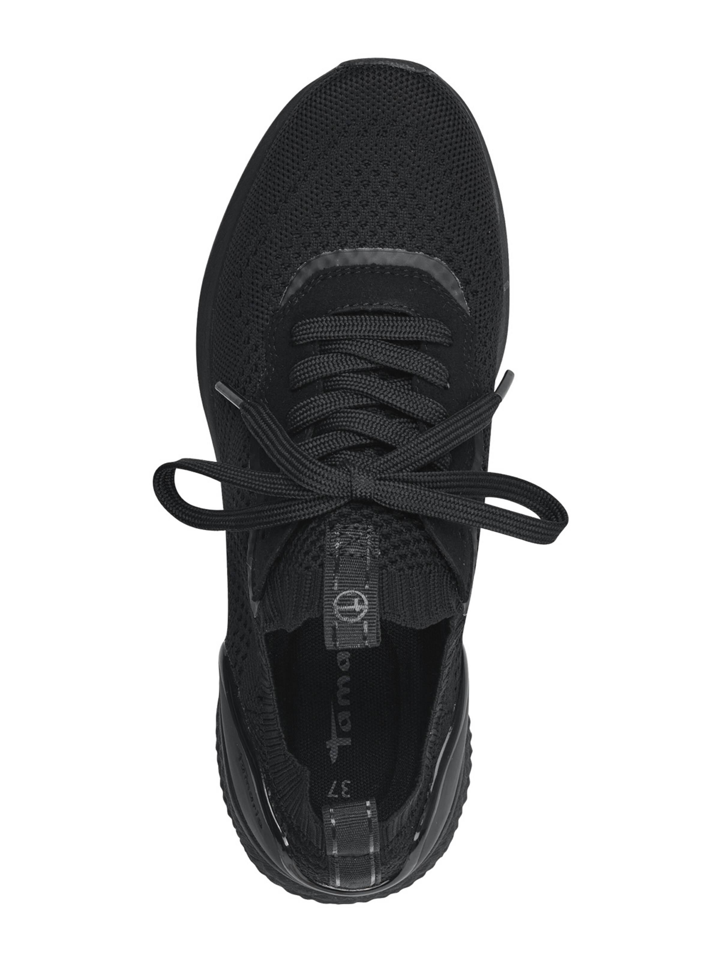 Sneaker bassa di Tamaris in nero