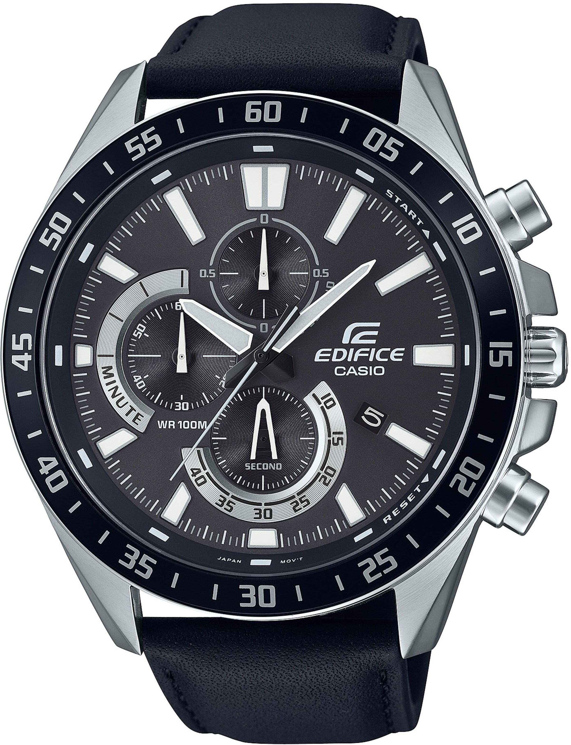 CASIO Analog Watch in Black: front