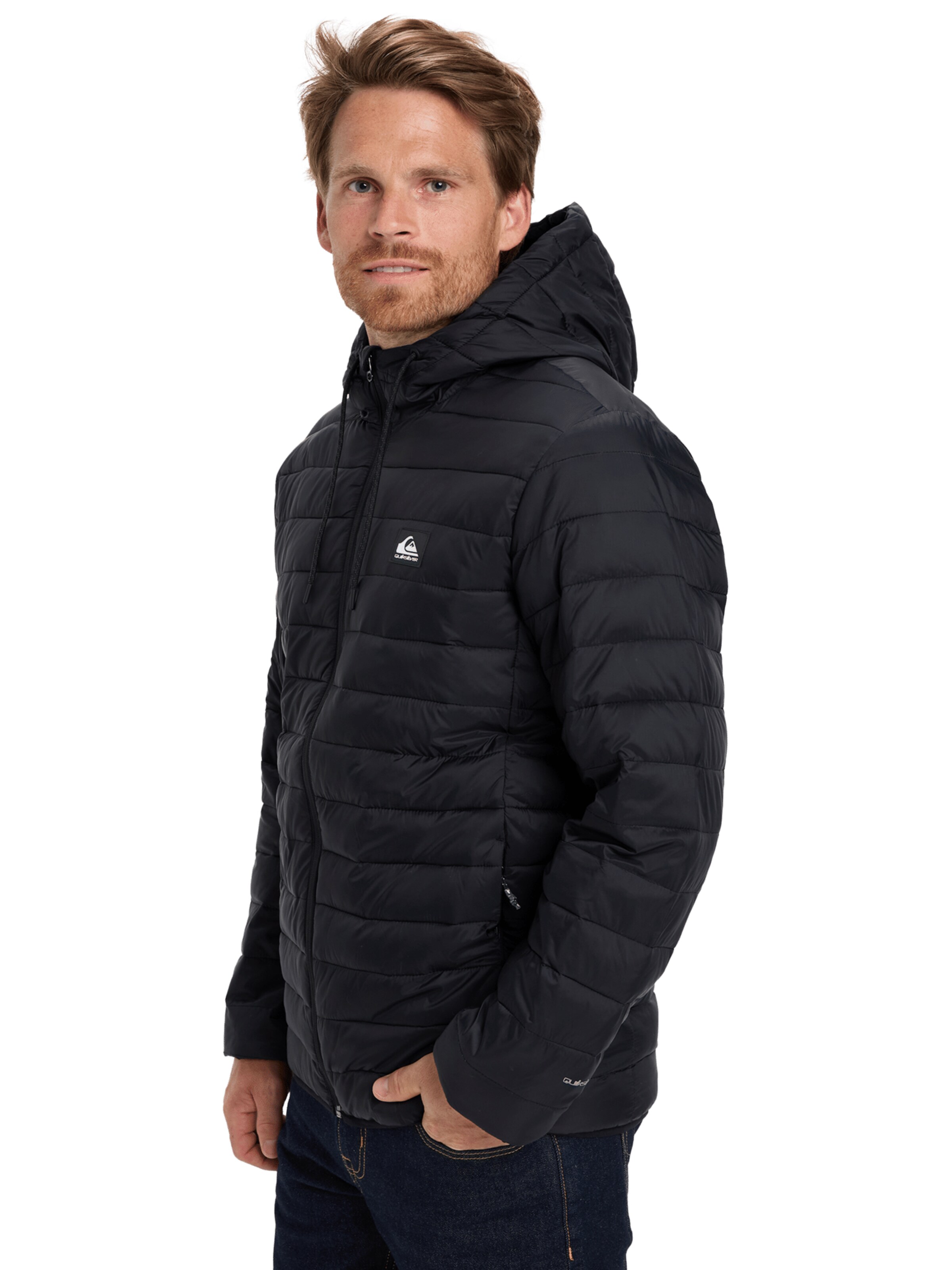 QUIKSILVER Jacke 'Scaly' in Schwarz
