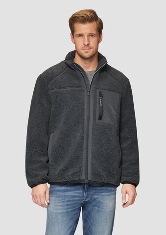 Veste en polaire s.Oliver en gris : devant