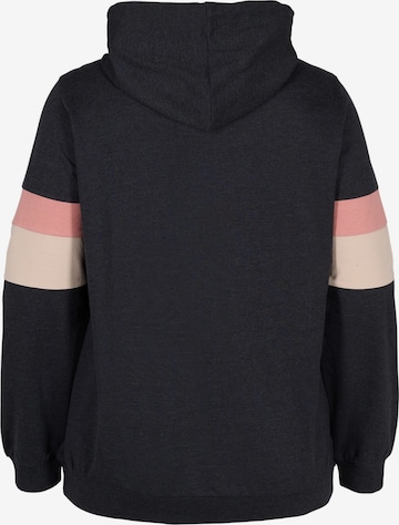 Active by Zizzi Athletic Sweatshirt 'Camsuli' in Grey