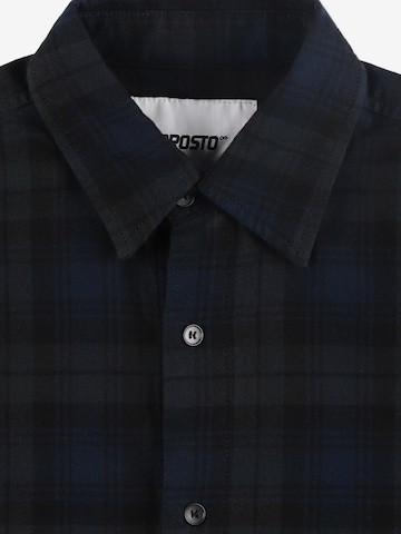 Prosto Shirt 'Check' in Blue: front