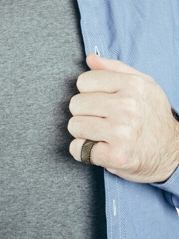 Akitsune Ring 'Orbis' in Brown