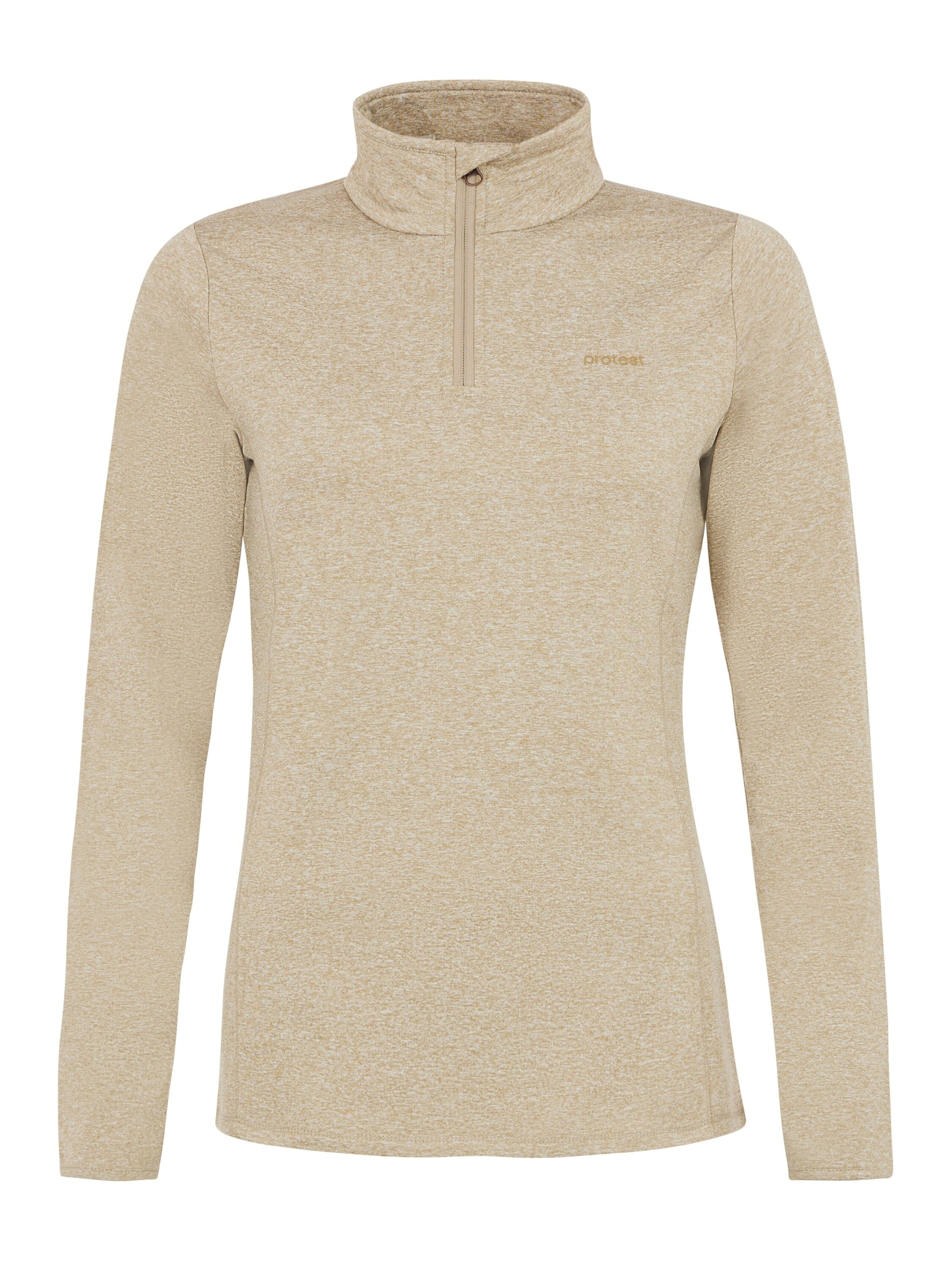 PROTEST Sportsweatshirt 'FABRIZM'‌‌‌ in Braun: Vorderseite