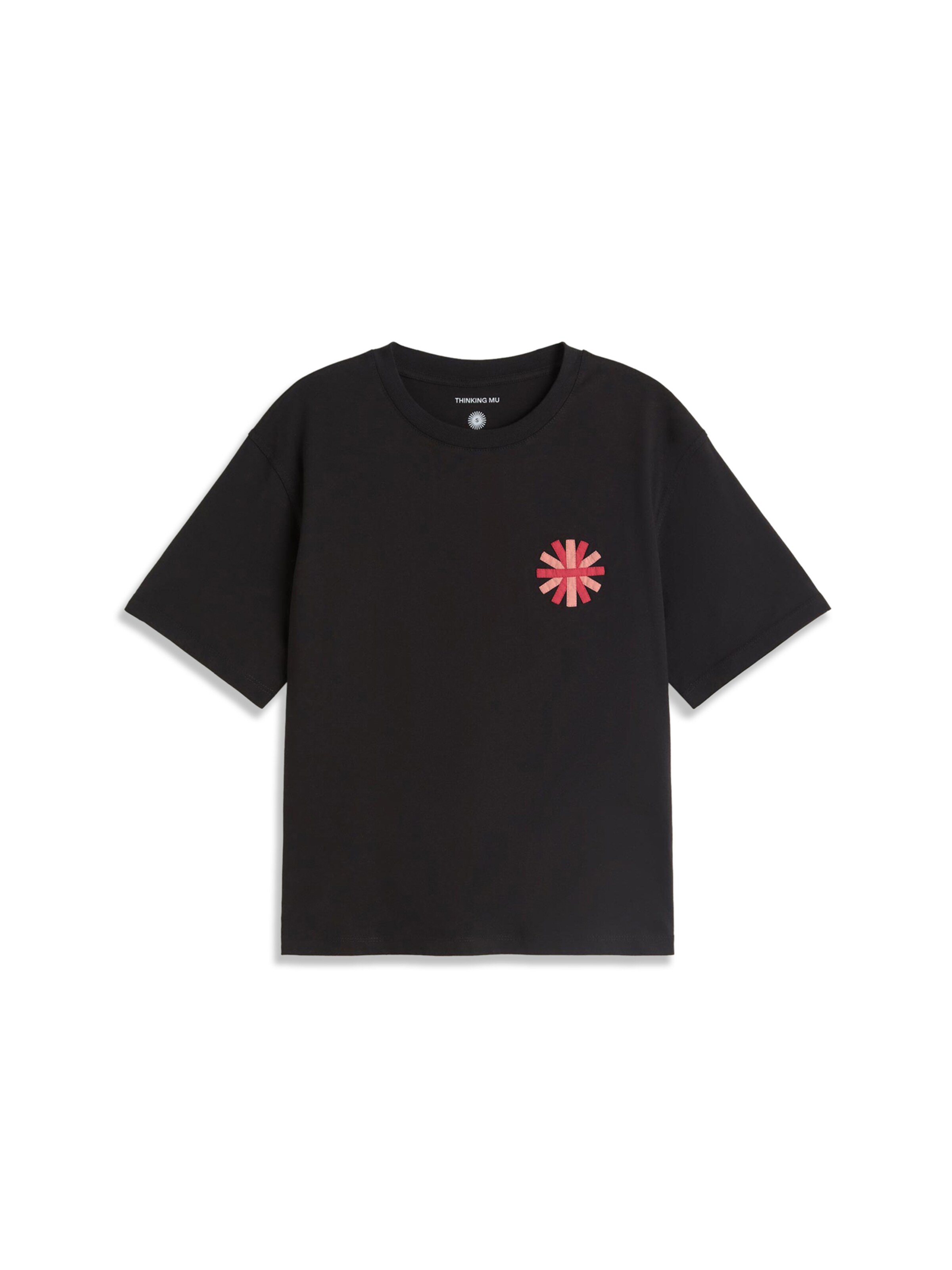 Thinking MU Shirt 'Lucia' in Black: front