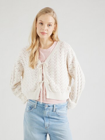 GUESS Вязаная кофта 'RUTH' в Бежевый: спереди