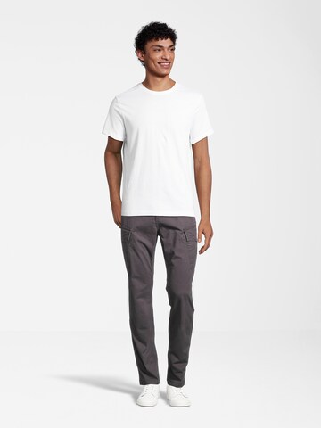 Slimfit Pantaloni cargo di AÉROPOSTALE in grigio