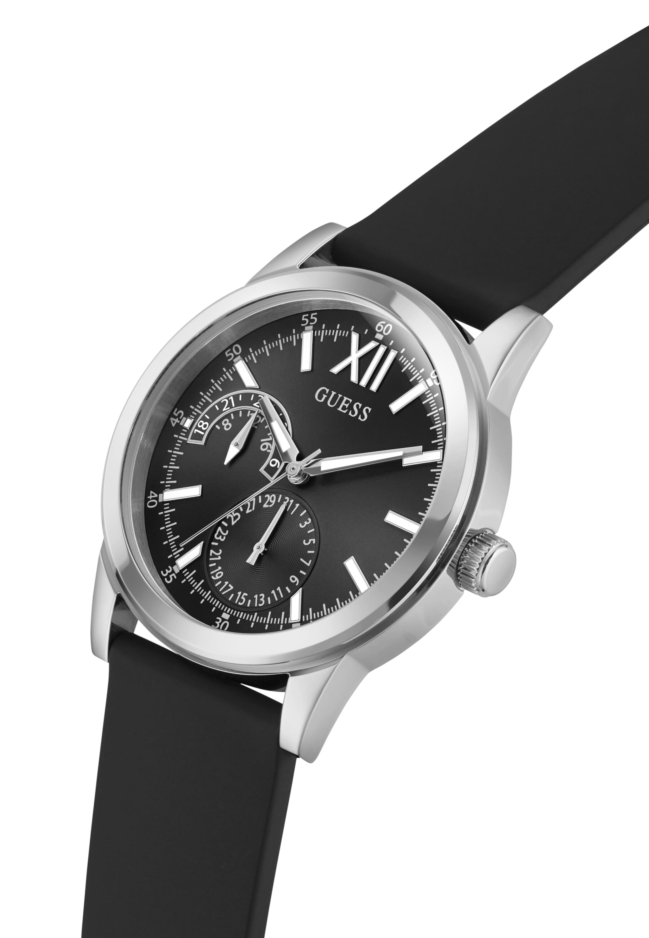 GUESS Analog watch 'Emerson' in Black