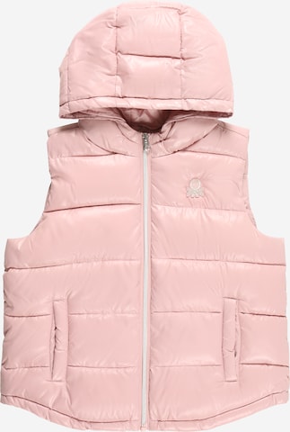 UNITED COLORS OF BENETTON Vest in Pink: front