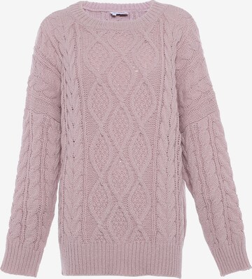 Pull-over BLONDA en rose : devant