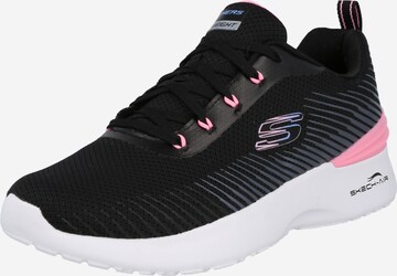 Sneaker low de la SKECHERS pe negru: față