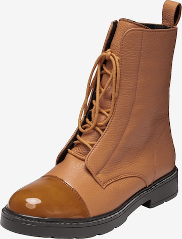 VITAFORM Chelsea Boots in Brown: front