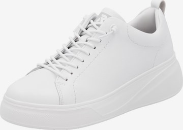 Rieker Σνίκερ χαμηλό σε λευκό: μπροστά