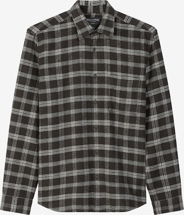 Chemise Marc O'Polo en noir : devant
