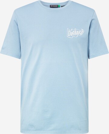 T-Shirt Dockers en bleu : devant