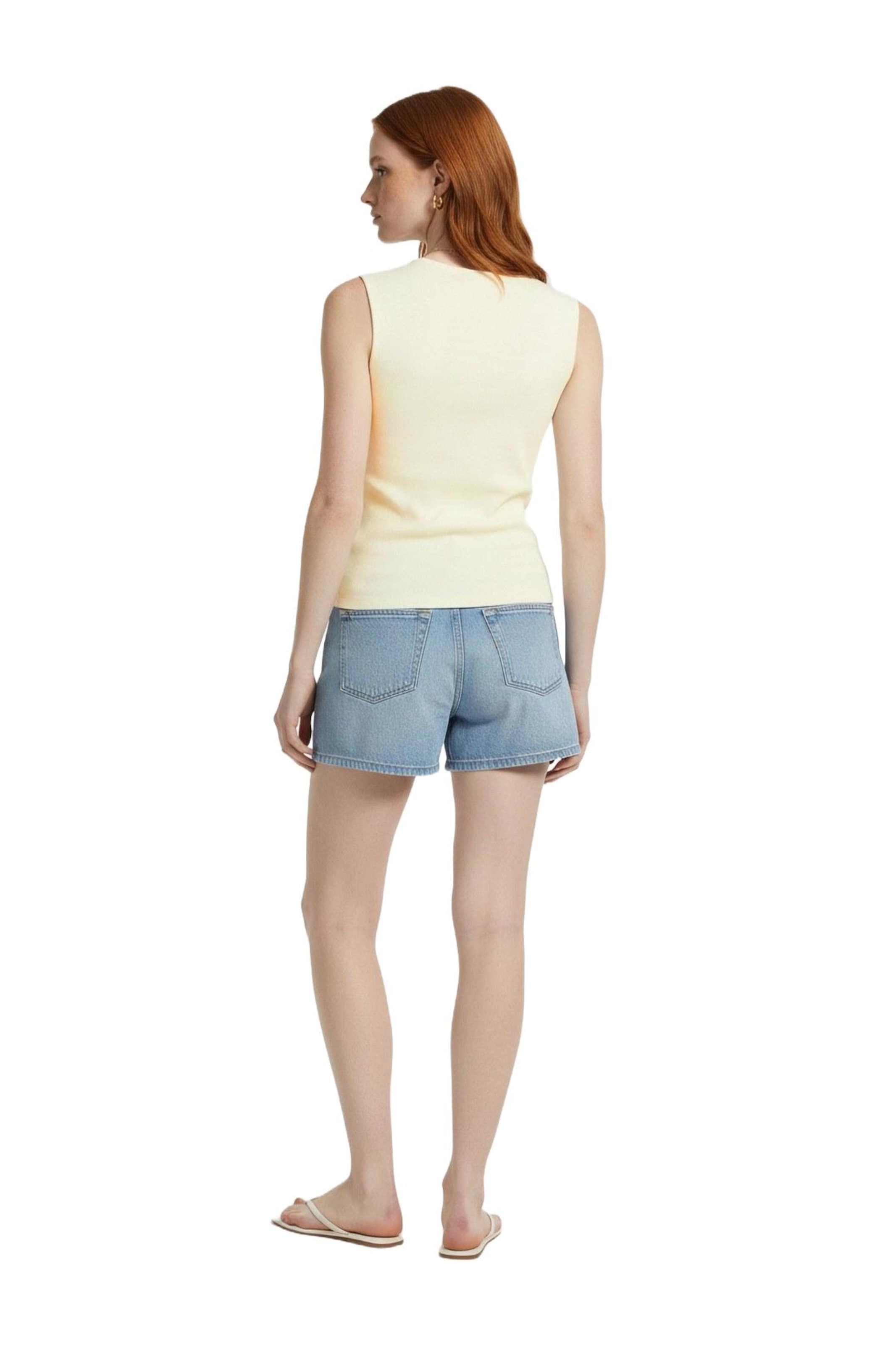Alexa Dash Top in Geel