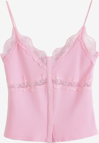 rožinė Next Palaidinė be rankovių: priekis