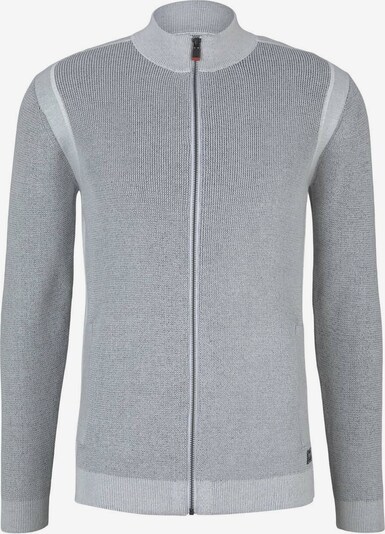 TOM TAILOR Gebreid vest in de kleur Grijs / Lichtgrijs, Productweergave
