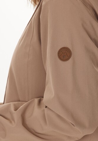 Gipfelglück Raincoat 'Marlies' in Brown