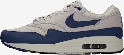 Sportbačiai be auliuko 'AIR MAX 1 ESS' iš Nike Sportswear, spalva – tamsiai mėlyna jūros spalva / rusvai pilka, Prekių apžvalga