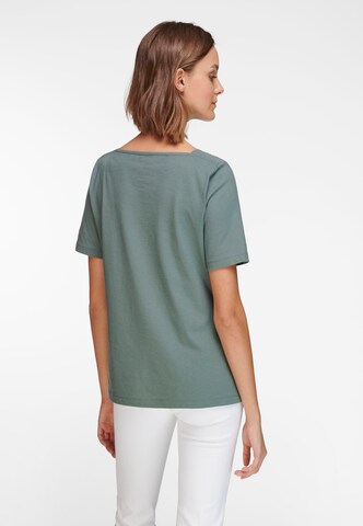 Green Cotton T-Shirt in Grün