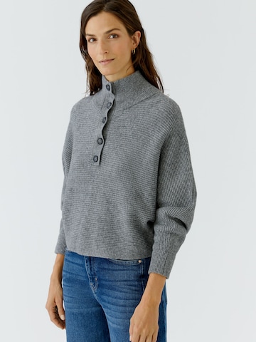 OUI Pullover in Grau: Vorderseite