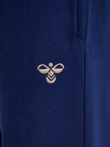 Hummel Wide leg Trousers 'Jump' in Blue