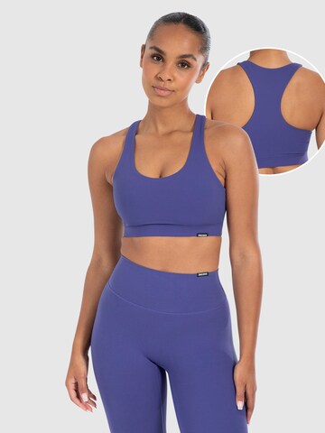 Haut de sport Smilodox en bleu : devant