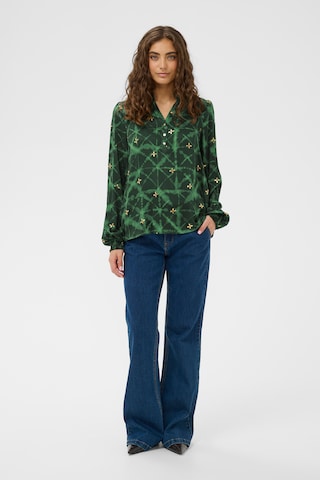 Chemisier CULTURE en vert