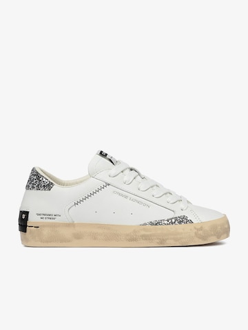 Crime London - Sapatilhas baixas em branco: frente