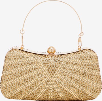 FELIPA Clutch in Gold: front