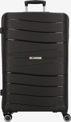 Trolley 'Leon' di cocoono in nero: frontale