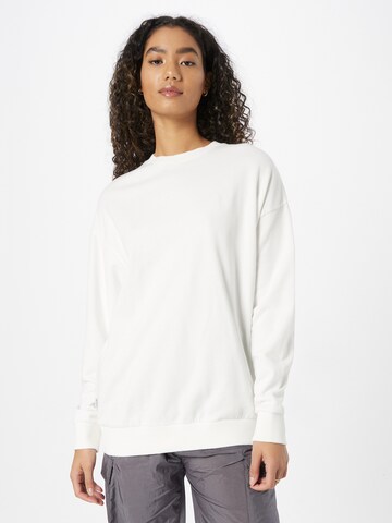 Sweat-shirt Iriedaily en blanc : devant